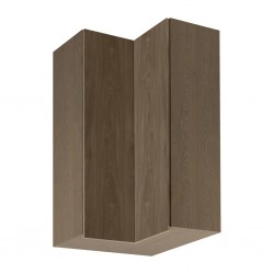 Virtuvės spintelė SORENTO G60N2(100) kampinė (Baltic Storm/Baltic Storm) V